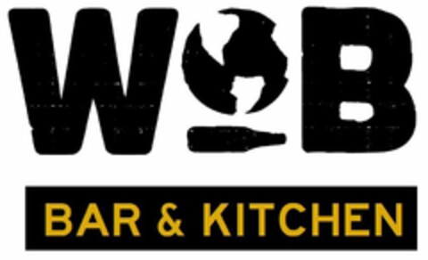 WOB BAR & KITCHEN Logo (USPTO, 25.01.2019)