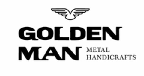 GOLDEN MAN METAL HANDICRAFTS Logo (USPTO, 06.03.2019)