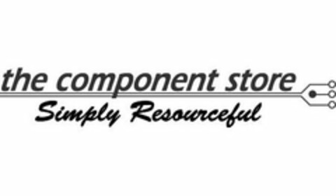 THE COMPONENT STORE SIMPLY RESOURCEFUL Logo (USPTO, 08/21/2019)