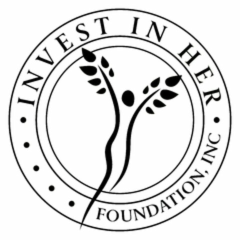 INVEST IN HER FOUNDATION, INC. Logo (USPTO, 02.10.2019)