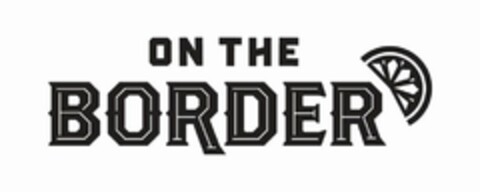 ON THE BORDER Logo (USPTO, 24.10.2019)