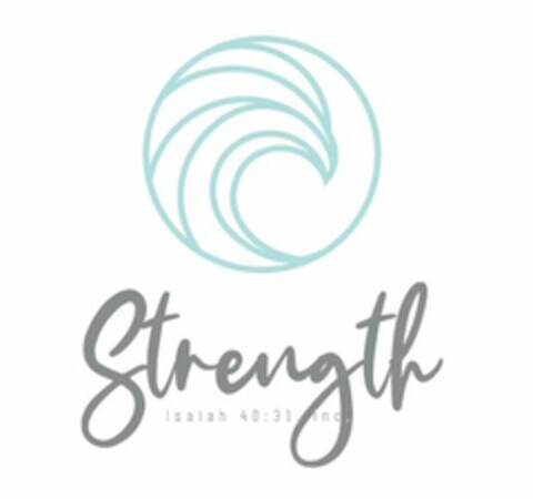 STRENGTH ISAIAH 40:31, INC. Logo (USPTO, 11/08/2019)