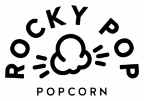 ROCKY POP POPCORN Logo (USPTO, 12/06/2019)