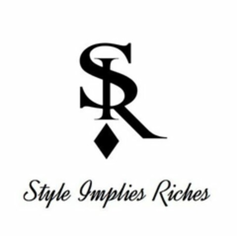 SIR STYLE IMPLIES RICHES Logo (USPTO, 13.12.2019)