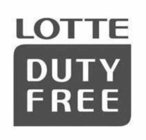 LOTTE DUTY FREE Logo (USPTO, 04/29/2020)