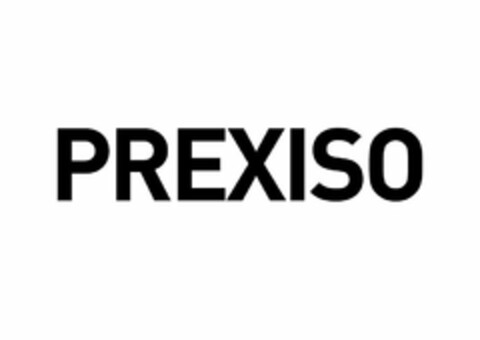 PREXISO Logo (USPTO, 14.05.2020)