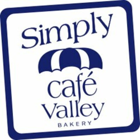 SIMPLY CAFE VALLEY BAKERY Logo (USPTO, 05/28/2020)