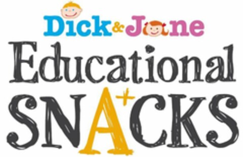 DICK & JANE EDUCATIONAL SNA+CKS Logo (USPTO, 17.06.2020)