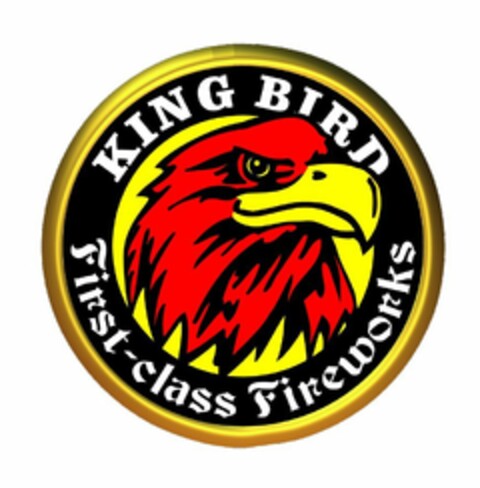 KING BIRD FIRST-CLASS FIREWORKS Logo (USPTO, 21.07.2020)