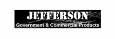 JEFFERSON GOVERNMENT & COMMERCIAL PRODUCTS Logo (USPTO, 07.12.2011)