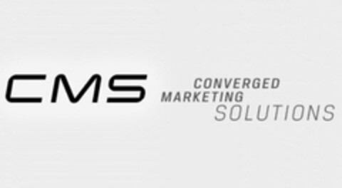 CMS CONVERGED MARKETING SOLUTIONS Logo (USPTO, 15.03.2012)