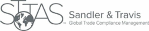 STTAS SANDLER & TRAVIS GLOBAL TRADE COMPLIANCE MANAGEMENT Logo (USPTO, 07.07.2017)