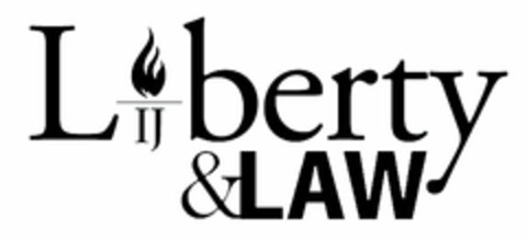 LIBERTY & LAW Logo (USPTO, 04/02/2009)