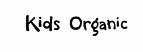 KIDS ORGANIC Logo (USPTO, 13.11.2009)