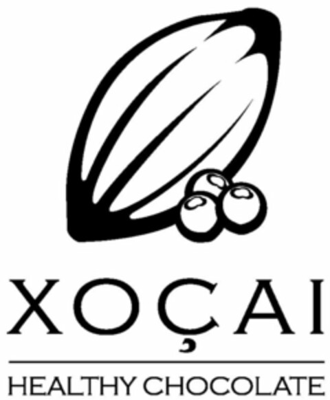 XOCAI HEALTHY CHOCOLATE Logo (USPTO, 03/02/2010)