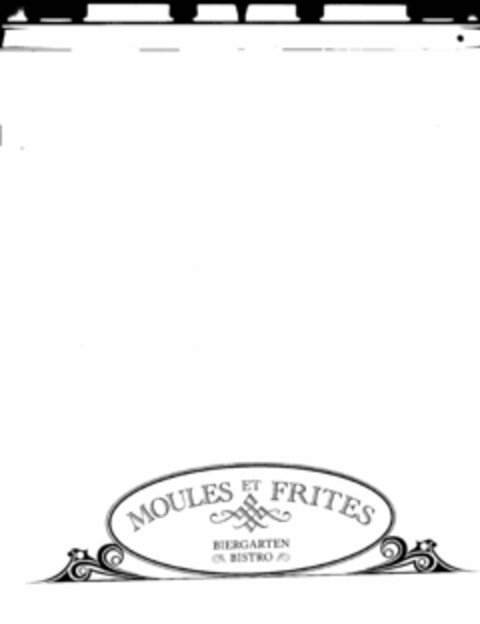 MOULES ET FRITES BIERGARTEN BISTRO Logo (USPTO, 11.03.2010)