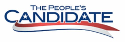 THE PEOPLE'S CANDIDATE Logo (USPTO, 29.07.2010)