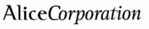 ALICECORPORATION Logo (USPTO, 05/25/2011)