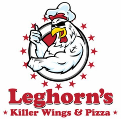 LEGHORN'S KILLER WINGS & PIZZA Logo (USPTO, 08/05/2011)