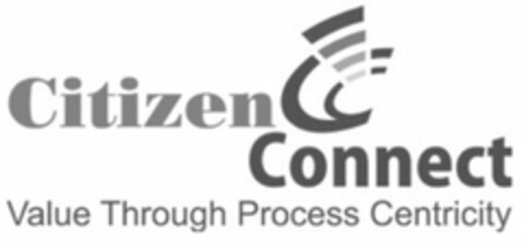 CITIZEN CC CONNECT VALUE THROUGH PROCESS CENTRICITY Logo (USPTO, 08/17/2011)