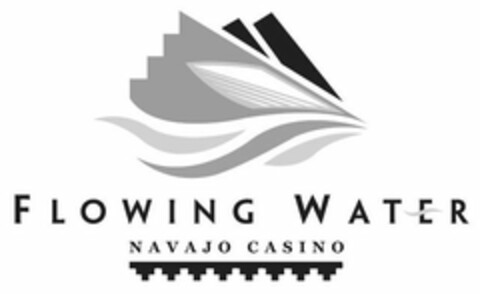 F L O W I N G   W A T E R   N A V A J O  C A S I N O Logo (USPTO, 29.11.2011)