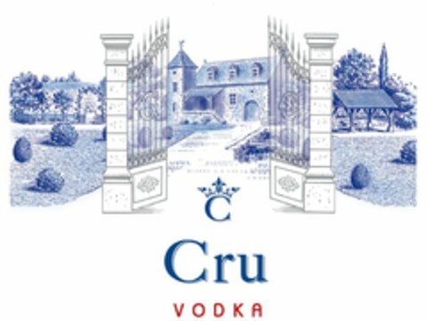 C CRU VODKA Logo (USPTO, 05/16/2012)