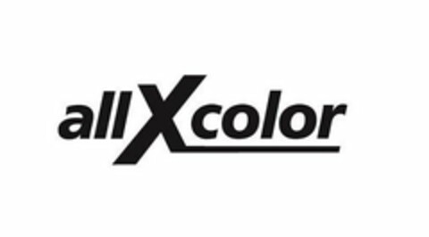 ALLXCOLOR Logo (USPTO, 05.07.2013)