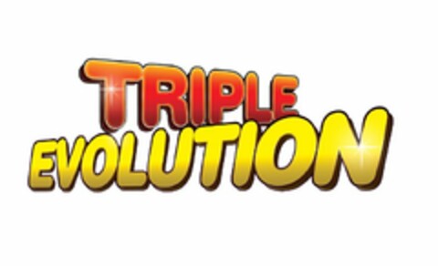 TRIPLE EVOLUTION Logo (USPTO, 05.07.2013)