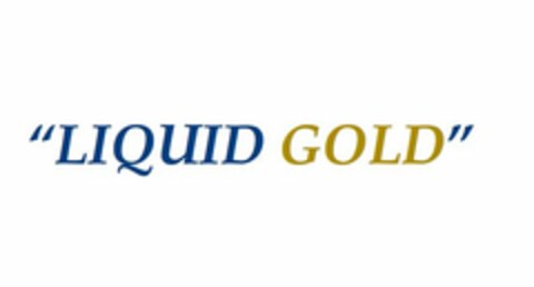 "LIQUID GOLD" Logo (USPTO, 15.10.2013)