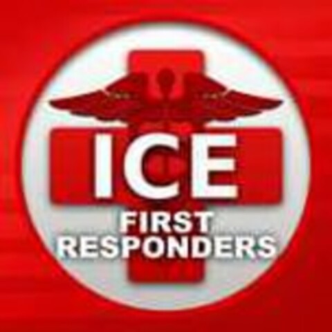 ICE FIRST RESPONDERS Logo (USPTO, 01/20/2014)