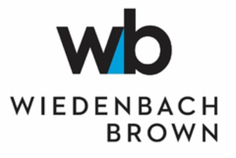 WB WIEDENBACH BROWN Logo (USPTO, 04/16/2014)