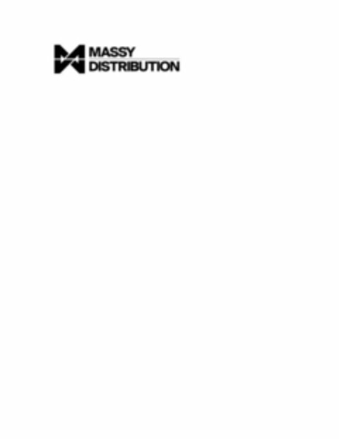 MM MASSY DISTRIBUTION Logo (USPTO, 17.06.2014)