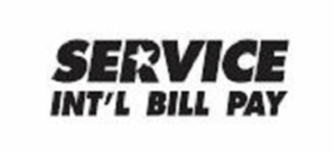 SERVICE INT'L BILL PAY Logo (USPTO, 17.02.2015)