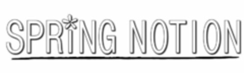 SPRING NOTION Logo (USPTO, 05/22/2015)