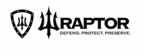 W WRAPTOR DEFEND.PROTECT.PRESERVE. Logo (USPTO, 25.09.2015)