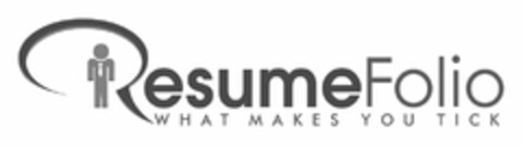 RESUMEFOLIO WHAT MAKES YOU TICK Logo (USPTO, 20.01.2016)