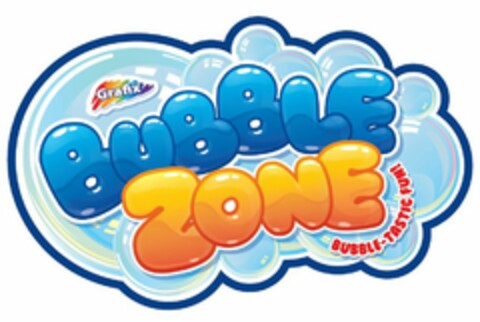 BUBBLE ZONE BUBBLE-TASTIC FUN! GRAFIX Logo (USPTO, 04/06/2016)