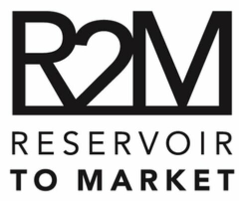 R2M RESERVOIR TO MARKET Logo (USPTO, 05/31/2016)