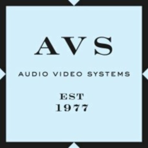 AVS AUDIO VIDEO SYSTEMS EST 1977 Logo (USPTO, 08/08/2016)