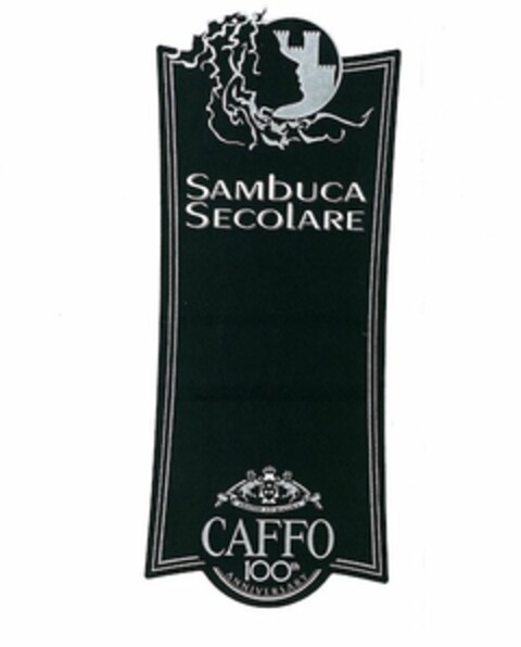 SAMBUCA SECOLARE SEMPER AD MAIORA CAFFO100TH ANNIVERSARY Logo (USPTO, 09.09.2016)