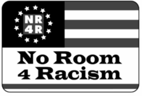 NR4R NO ROOM 4 RACISM Logo (USPTO, 10/20/2016)