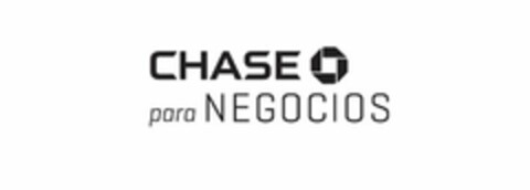 CHASE PARA NEGOCIOS Logo (USPTO, 28.10.2016)
