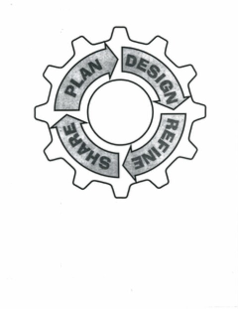 PLAN DESIGN REFINE SHARE Logo (USPTO, 07.11.2016)