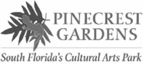 PINECREST GARDENS SOUTH FLORIDA'S CULTURAL ARTS PARK Logo (USPTO, 15.11.2016)