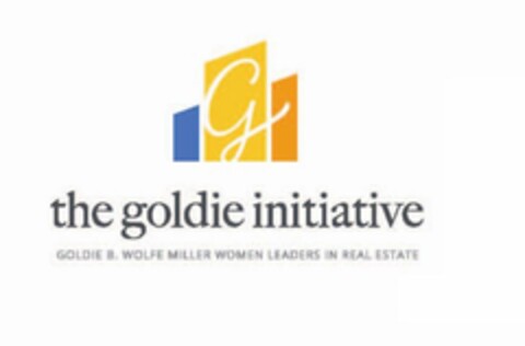 G THE GOLDIE INITIATIVE GOLDIE B. WOLFEMILLER WOMEN LEADERS IN REAL ESTATE Logo (USPTO, 12/07/2016)