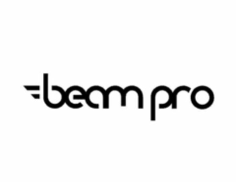 BEAM PRO Logo (USPTO, 12/08/2016)