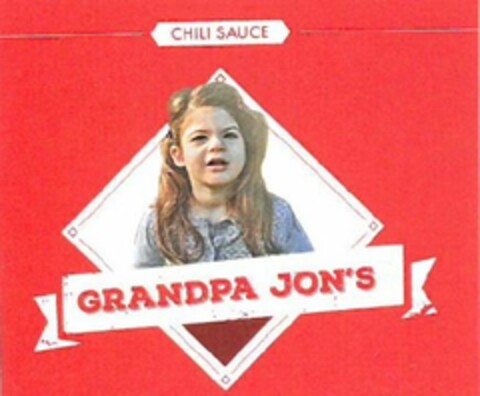 GRANDPA JON'S CHILI SAUCE Logo (USPTO, 06/02/2017)