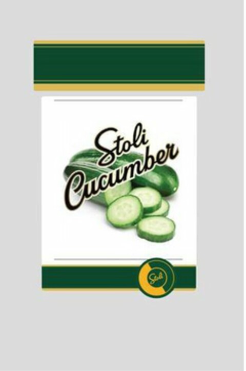 STOLI CUCUMBER STOLI Logo (USPTO, 13.10.2017)