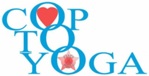 COP TO YOGA PEACE FORCE Logo (USPTO, 05/11/2018)