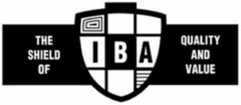 IBA THE SHIELD OF QUALITY AND VALUE Logo (USPTO, 14.09.2018)